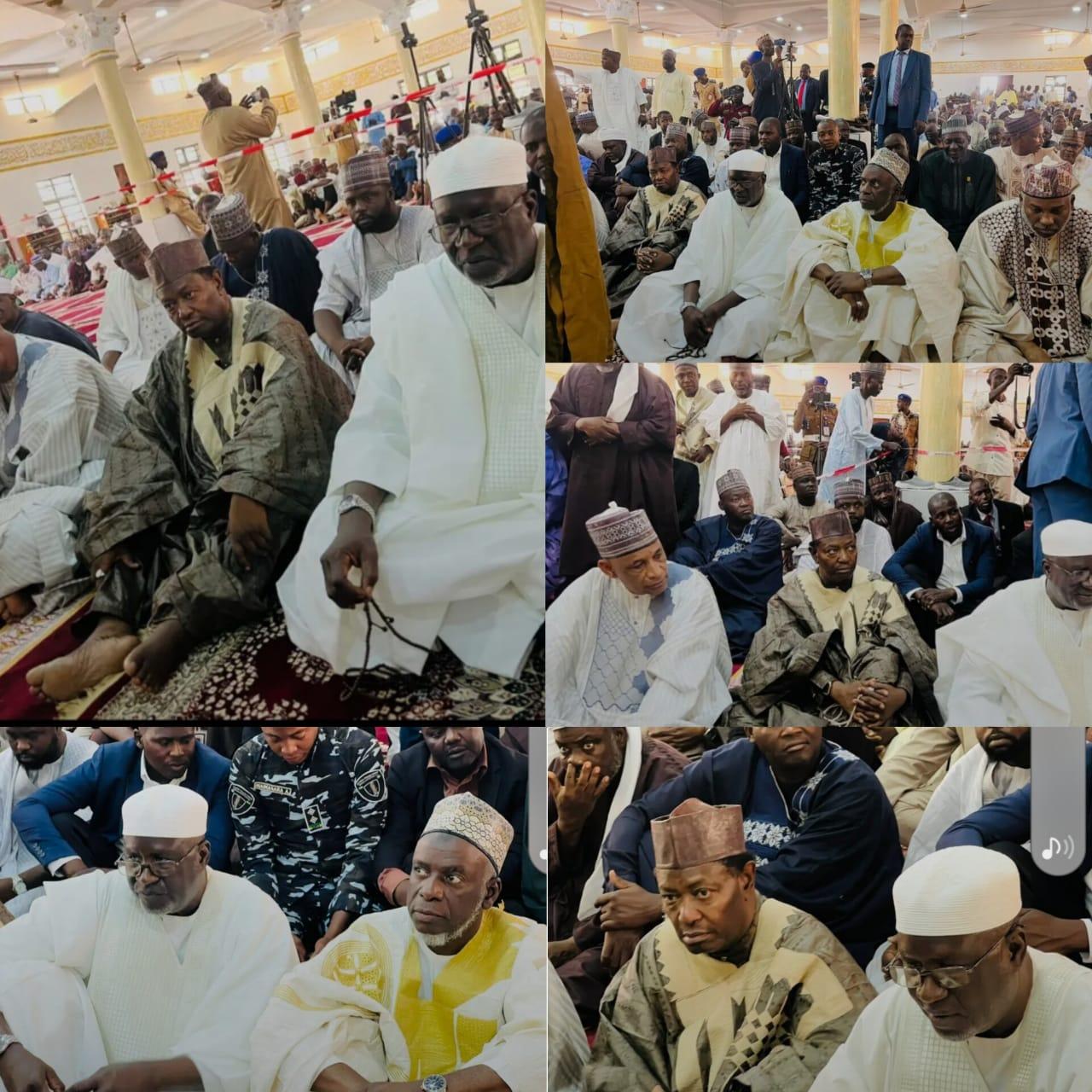 DEPUTY GOVERNOR IDI BARDE GUBANA, COMMISSIONER YUSUF UMAR LEAD YOBE GOVERNMENT DELEGATION TO MOSQUE COMMISSIONING IN KANKARA, KATSINA STATE
